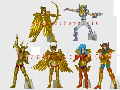 Figura Bandai SAINT SEIYA Oro Santo Mito Tela gashapon Parte 3 (juego completo 6 piezas) Foto 1 de 4