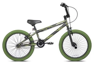 20" Kent Incognito BMX Kids Bicycle, Child Ages 7-13 Years, Green Camouflage - Picture 1 of 12