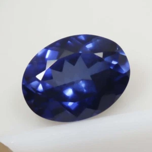 Natürlicher blauer Saphir makellos 6,45 ct GIE-zertifizierter loser Edelstein im Schliff 1033 - Bild 1 von 8
