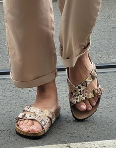 BIRKENSTOCK Yao Balance II 1019630 Ethno Mocha ancho estrecho - Imagen 1 de 12