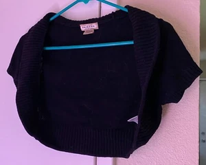 Arizona Jean Company Black Open Shrug Size Medium - Bild 1 von 4