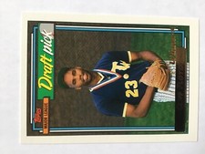Cliff Floyd 1992 Topps #186 GOLD Winner Draft Pick Rookie RC
