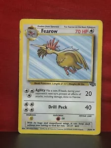 Fearow Vintage Pokémon Jungle Set 1999 #36/64 HP - Foto 1 di 1