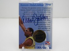 KAREEM ABDUL-JABBAR 1995 SIGNATURE ROOKIES AUTOGRAPH AUTO! #97/1500! LAKERS!