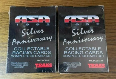 Lot Of 2 Sets - 1992 Traks ASA Silver Anniversary Card Set  - Image 1 of 2