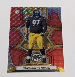 2022 Panini Mosaic Cameron Heyward - Rote Prizm - Football Karte 166 - Bild 1 von 1
