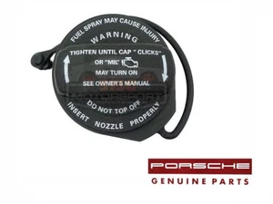 Cubierta de tapa de gasolina genuina para tanque de combustible Porsche Cayenne (03-10) OEM 95520124121 - Imagen 1 de 2