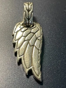 John Hardy Legends Eagle Wing Pendant Amulet Men Women Sterling Silver - Picture 1 of 5