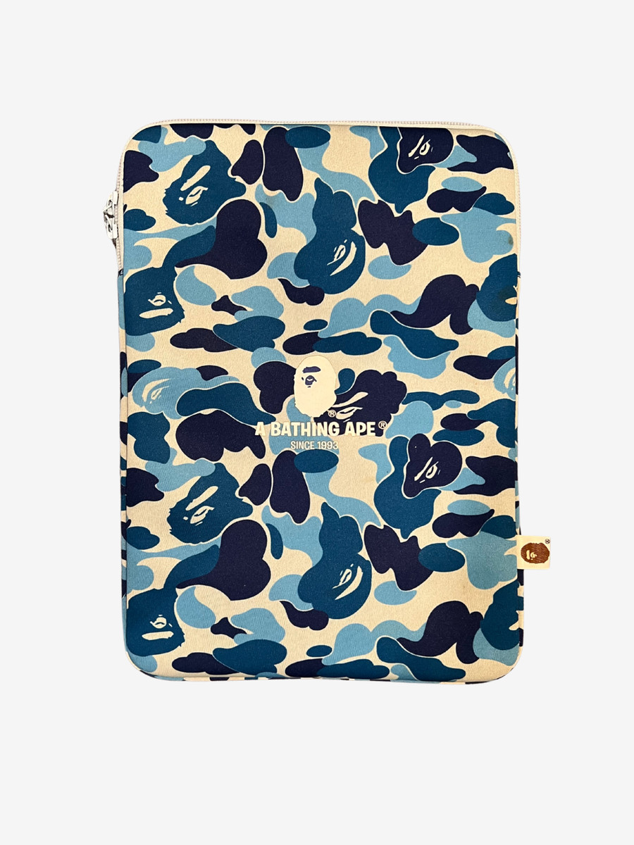 BAPE A Bathing Ape Blue ABC Camo 13” Laptop Case | eBay