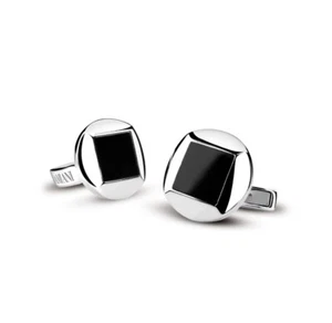 Gemelli Damiani argento e onice Balance 20054032 - Foto 1 di 8