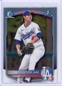 Hyun-Seok Jang 2025 Bowman Baseball - 1st Chrome - LA Dodgers - Picture 1 of 2