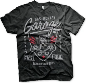 Gas Monkey Garage Fast N´ Loud T-Shirt Herren Black/Schwarz - Bild 1 von 2