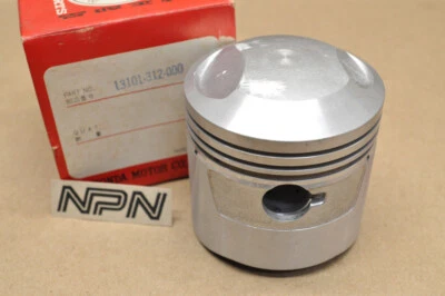 Nuevo de Lote Antiguo Honda CB350 K CB350G CL350 SL350 K0-K2 Tamaño Estándar Pistón 13101-312-000 Foto 1 de 2