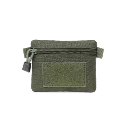Mini bolsa táctica EDC Molle billetera al aire libre portátil estuche para tarjetas con llaves bolsa de almacenamiento Foto 1 de 4