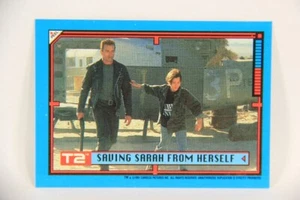 Terminator 2 Judgement Day 1991 Sticker #18 Saving Sarah From Herself L017115 - Picture 1 of 2
