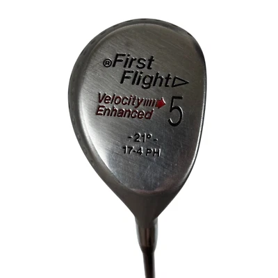 Madera de calle First Flight 5 21° velocidad mejorada derecha 42" grafito flexión firme Foto 1 de 4