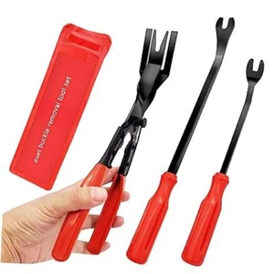 3 Pcs Clip Remover Tool, Clip Pliers Set Fastener Removal Tool , Auto Trim - Picture 1 of 7
