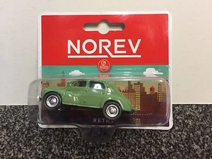Renault 4 CV Dauphine Cremeschnittchen grün 1946 1:64 Norev Toys RETRO - Bild 1 von 1