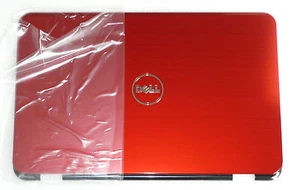 BRANDNEU ORIGINAL DELL INSPIRON 15R N5110 M5110 GLÄNZEND ROT LCD DECKELABDECKUNG C6H33 - Bild 1 von 2
