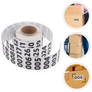 Number Stickers Labels Inventory Stickers Number Decals Labels - Picture 1 of 12