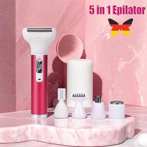 Elektrischer Rasierer Intimbereich Akku Damenrasierer Bikini Trimmer Epilierer-. - Bild 1 von 11