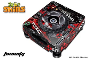 Peau Décalque Autocollant Drapé pour Pioneer CDJ 1000 Tournant Dj Mixer Pro - Photo 1 sur 1