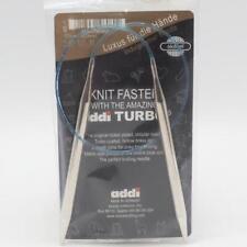 addi Knitting Needle Turbo Circular Skacel Blue Cord 24 Inch US 11