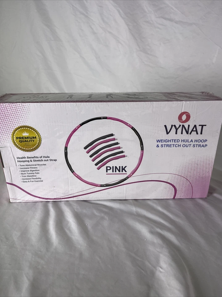 Better Sense Hoola Hoop for Adults - 8 Section Detachable Hoola Hoops 2lb Weigh