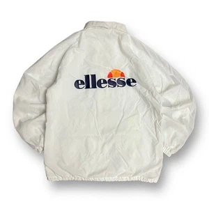 Vintage 90's Ellesse Button Up Windbreaker Jacket - Picture 1 of 3