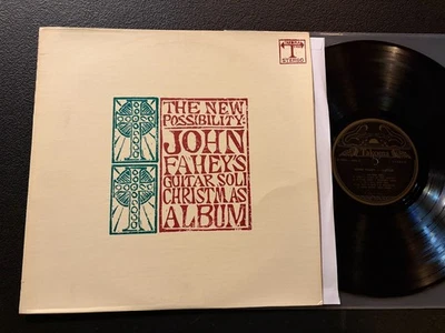 JOHN FAHEY The New Possibility Guitar Soli Christmas Album LP Takoma C-1020 VG+ Foto 1 de 3