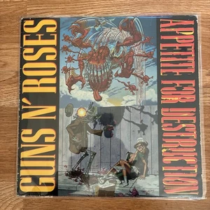 GUNS N' ROSES Appetite.. GEFFEN XXXG-24148 LP 1st press original cover - Foto 1 di 15