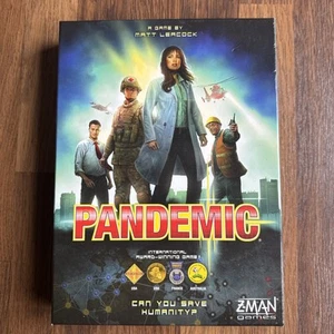 Pandemic Board Game, Can You Save Humanity Z-Man Games Matt Leacock 2013 edition - Picture 1 of 18