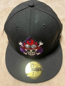 Cappello berretto nero Ace New Era 7 3/8 58,7 cm × UNICO PEZZO Youth 9Fifty mai usato - Foto 1 di 2