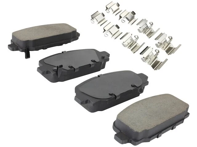 Rear Brake Pad Set For 2018-2025 Jeep Compass 2019 2020 2021 2022 2023 GM919JP - Image 1 of 1