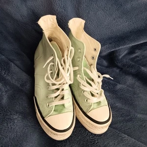 Converse Chuck Taylor Plus Hi Shoes, Blue Aqua Mist, Size Womens's 5.5 - Picture 1 of 15