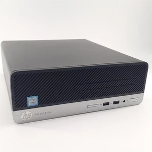 i5 HP Desktop Computer ProDesk 400 G4 i5-7500 8GB RAM 120GB DVD CD Player - Afbeelding 1 van 11