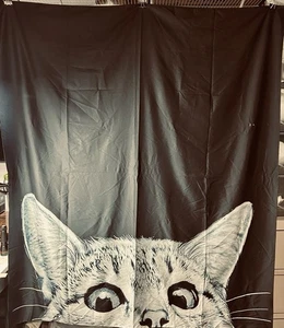 Katzenteppich (schwarz-weiß) - Bild 1 von 3