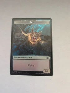 MTG Lost Caverns of Ixalan *FOIL* TOKEN Bat #0006 Treasure #0018 - Picture 1 of 2