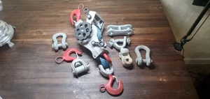 Little Mule RLG4000D Linemans Hoist 2000LB SINGLE LINE 4000LB DOUBLE USED EXTRAS - Picture 1 of 24