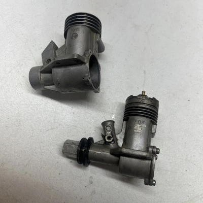 Vintage Fox 25 RC Glow/Nitro Model Airplane Engine + Extra Fox 35 Engine Shell - Image 1 of 4