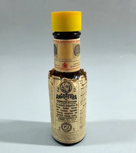 Vintage Antique Angosturo Aromatic Bitters Mini Bottle -Empty- 2 fl oz Trinidad - Picture 1 of 10