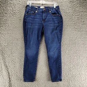 Universal Thread Jeans Damen 30 kurz blau Stretch Mid Rise Curvy Skinny *GUC* - Bild 1 von 13