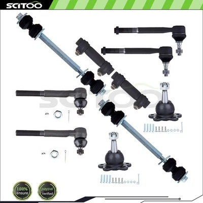 For 1995-1999 Chevrolet K1500 GMC K2500 Front Upper Tie Rod End Ball Joint Kit - Image 1 of 4