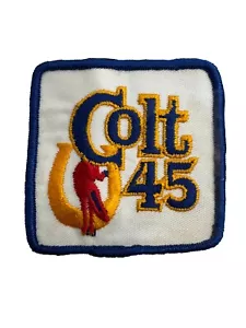 Vintage COLT 45 MALT LIQUOR Beer Uniform patch Nos - Picture 1 of 2