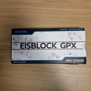 Alphacool Eisblock Aurora GPX-N Acrylic Active Backplate 3080/3090 ROG Strix - Photo 1/4