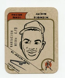 Tarjeta de béisbol #TN01083 JACKIE ROBINSON Pesque Hueso NEGRA 4/9 - Imagen 1 de 1