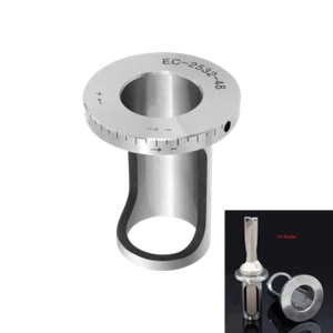 Adaptador de manga reductora de cuello excéntrico de ajuste para taladros indexables de refrigerante - Imagen 1 de 12