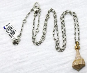 Brighton SHELLS AROUND THE WORLD NWT $82 LIGHTNING WELK Shell Nautical Necklace - Picture 1 of 3