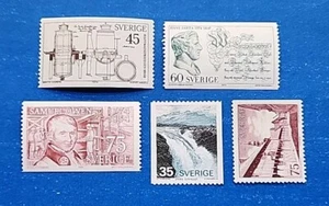 Sweden Stamps, Scott 1036-1040 Complete Sets MLH - Picture 1 of 2