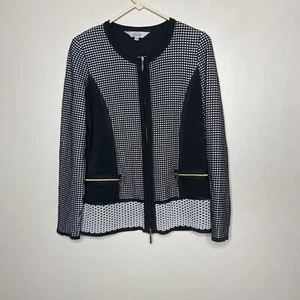 Chaqueta básica con cremallera para mujer Misook S - Imagen 1 de 6